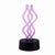 Creative USB Acrylic Table Lamp 7 Colors Change Atmosphere Night Lights Led Decoration Nightclub Lights Bedroom Decor