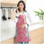 Women Aprons Waterproof Adjustable Neck Strap Absorbent Cooking Gardening BBQ Baking Sleeveless Kitchen Apron with Pocket
