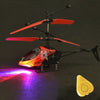 Mini RC drone Flying RC Helicopter Aircraft dron Infrared Induction LED Light Remote Control drone dron Kids Toys free shipping