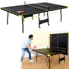 PING PONG TENNIS FOLDABLE TABLE WITH PADDLES AND BALLS - Bousty