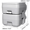 PORTABLE CAMPING FLUSH TOILET - Bousty